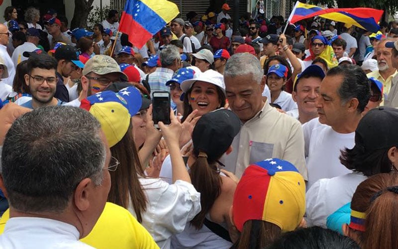 Claudio Fermín en marcha del 1S: Cada día que Maduro pasa en el poder empeora el país