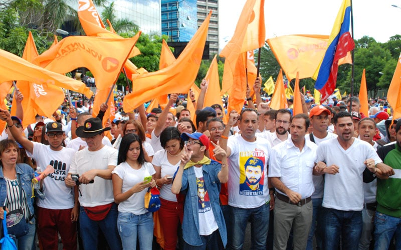 Concejal Alfredo Jimeno: "Venezolanos caminan al grito de #VzlaRevocaEnLaCalle"