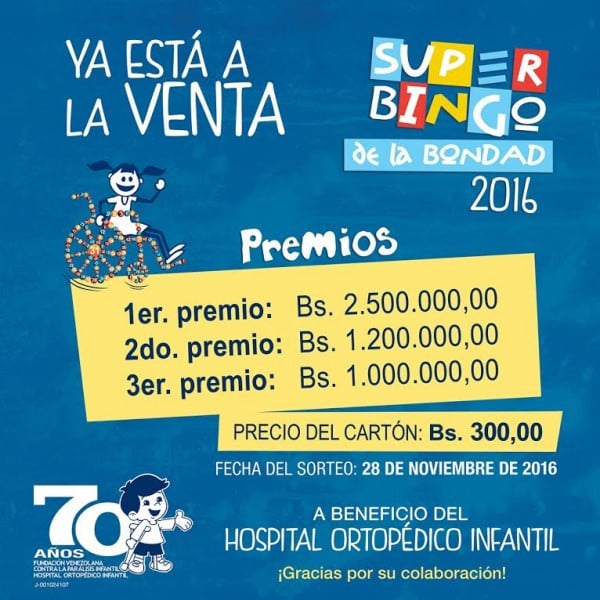 Aserca Airlines y SBA Airlines apoyan por tercer año consecutivo al Súper Bingo de la Bondad