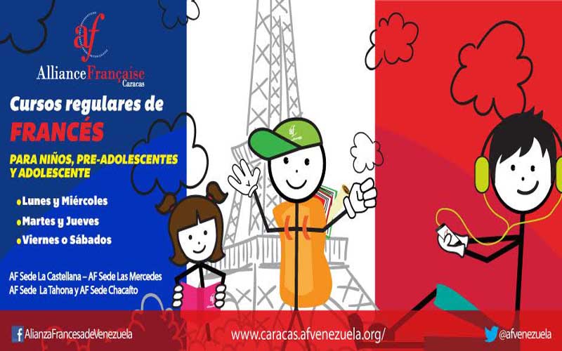 Alianza Francesa ofrece cursos para niños y adolescentes
