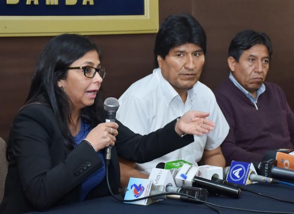 Los gobiernos de Bolivia y Venezuela aseguraron que no permitirán que la "conspiración impulsada por EEUU" suceda/ Foto: EFE