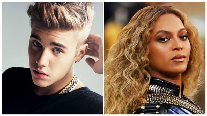 Justin Bieber y Beyoncé, favoritos a los MTV