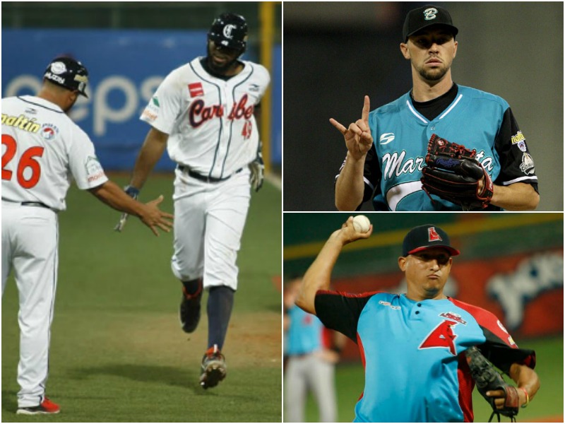 Bravos de Margarita mantuvo su ritmo ganador domando a los Leones en el Universitario, mientras que Caribes y Cardenales dividieron en doble tanda