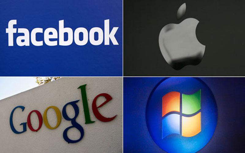 Apple, Facebook, Google y Microsoft coordinan acción legal contra Trump