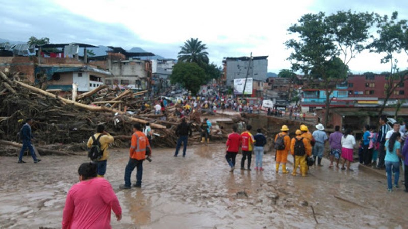 La alerta se debe a las fuertes lluvias que se prevén y que podrían incrementar el caudal de los ríos Sangoyaco y Mulato, que desembocan en el Mocoa/ Foto: Referencial