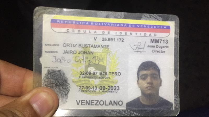 Imputarán a funcionario de la PNB por asesinato de Jairo Ortiz