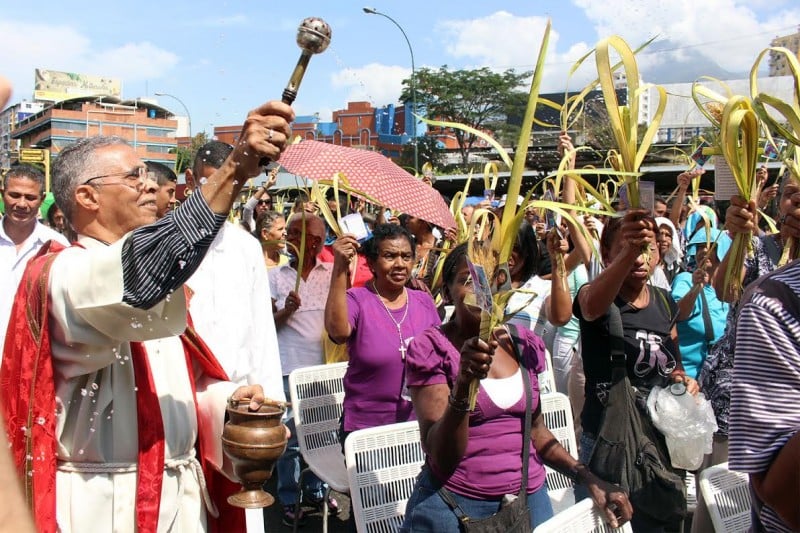 bendicion de palmas