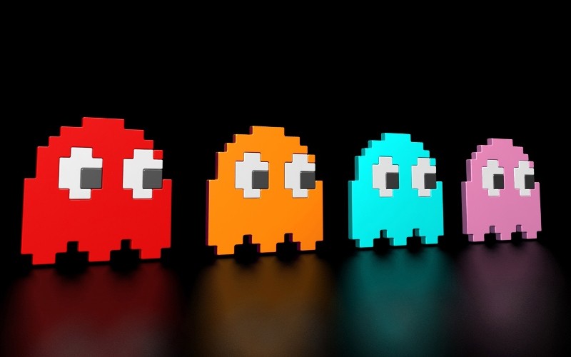 pac man ghost names and personalities