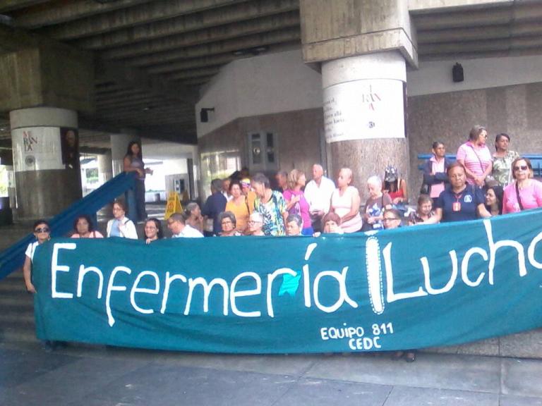 Jubilados y pensionados denunciaron que la pensión es una "limosna" / Foto: @provea