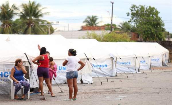 Venezolanos en Brasil/Foto: EFE