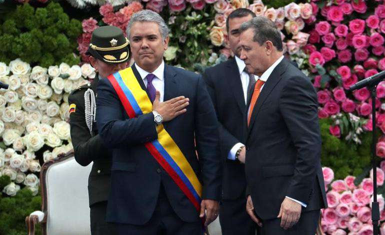 Iván Duque jura como nuevo presidente de Colombia ...