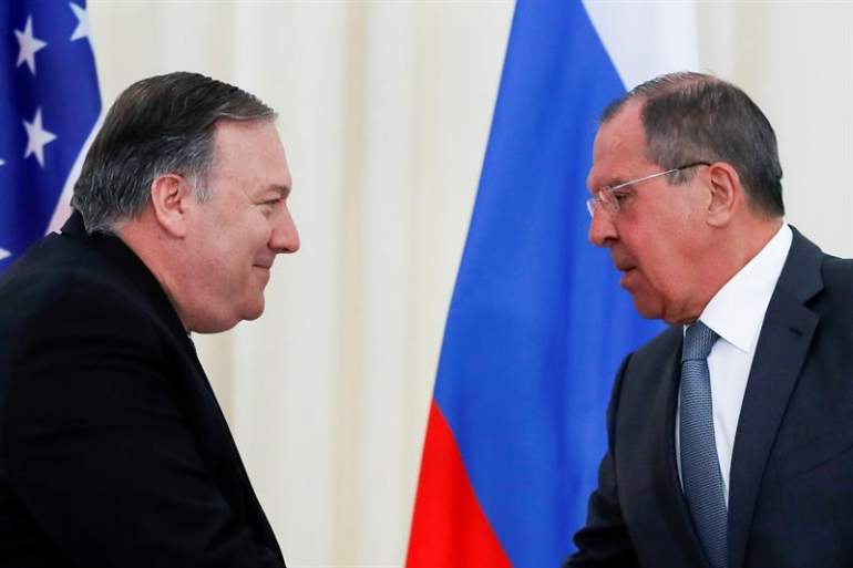 Pompeo tras reunión con Lavrov: “Ha llegado la hora de que Maduro deje el poder”