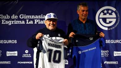 Maradona Gimnasia y Esgrima La Plata Fútbol Argentino