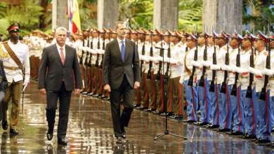 Los Reyes de España en Cuba