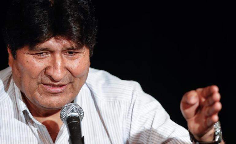 Emiten orden de captura contra Evo Morales