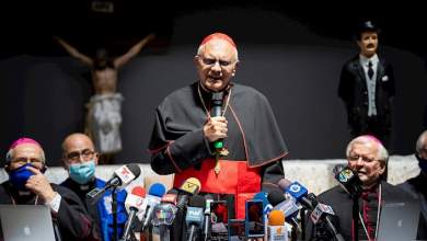 Cardenal Baltazar Porras en rueda de prensa - Elecciones presidenciales 2024