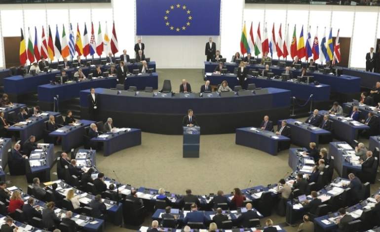 Venezolanos en el exterior apoyan resolucion del Parlamento Europeo