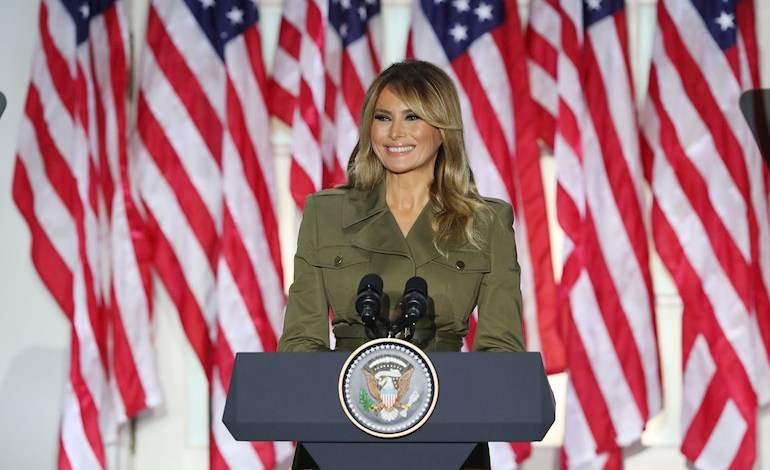 Melania Trump En Convención Republicana: Donald Merece Cuatro Años Más ...