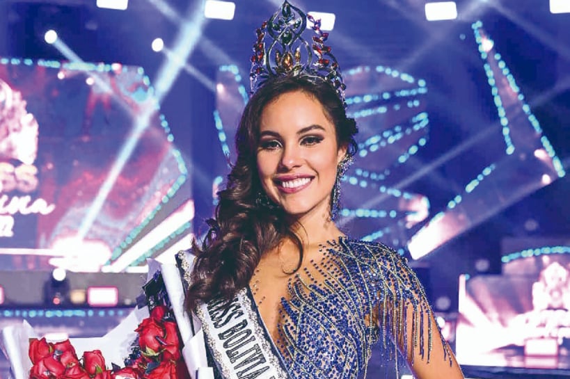 ¡Se quedo sin corona! Miss Bolivia no participará en el Miss Universo