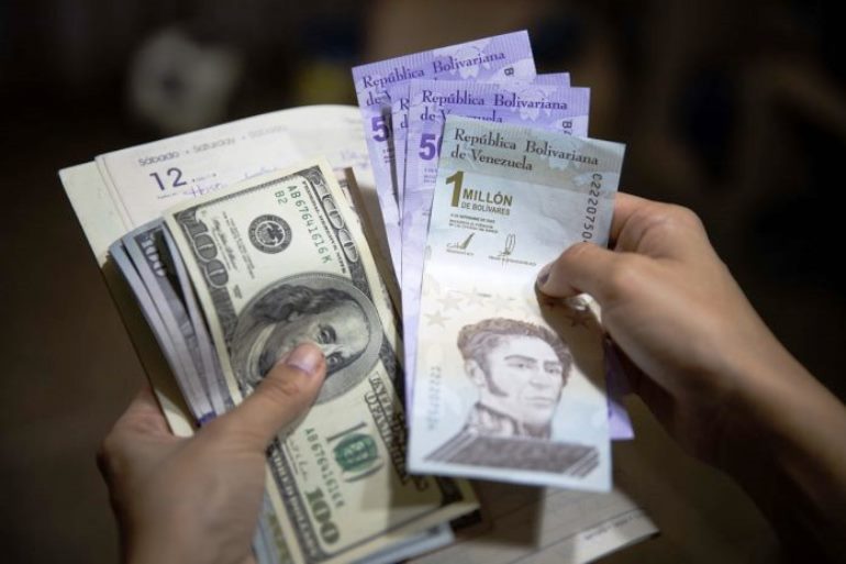 The bolivar devalued 28% against the dollar in the first quarter