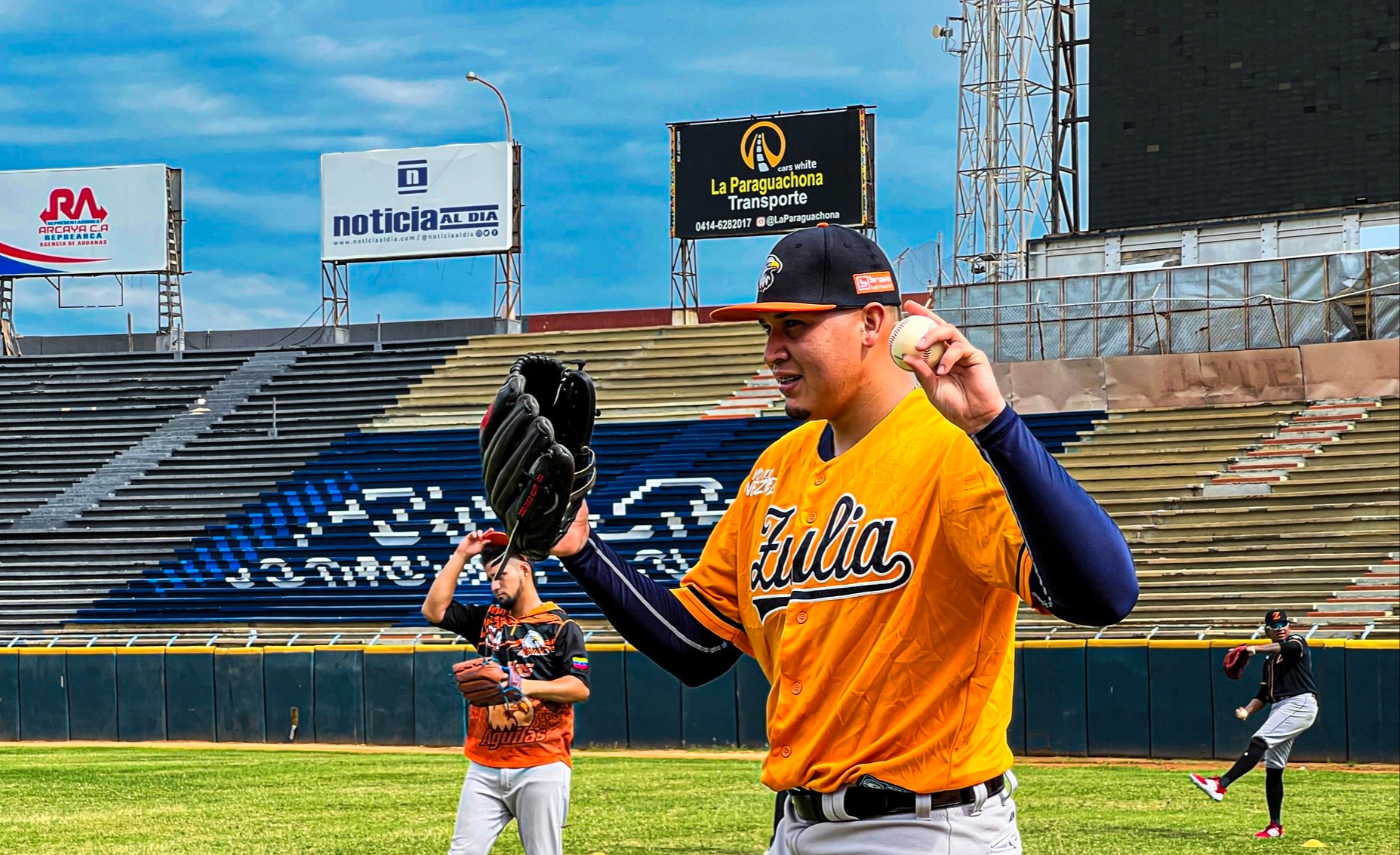 Águilas del Zulia inicia su pretemporada en el estadio Luis