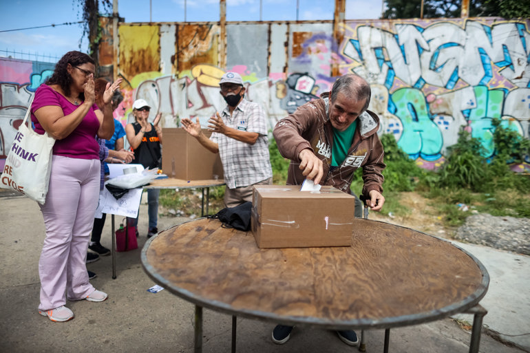 Retired military personnel ask the FAN to protect Venezuelan votes