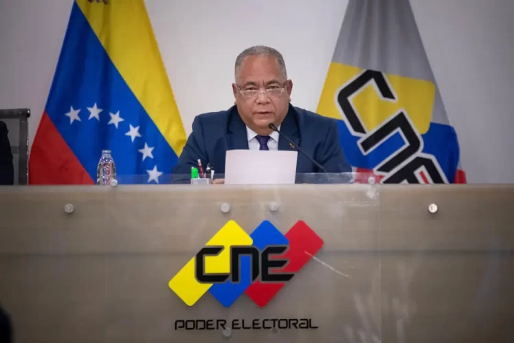 The president of the CNE rejected the relief of personal sanctions from the EU