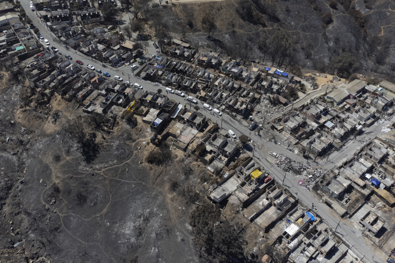 Fires in Chile destroyed the equivalent of 13,000 soccer stadiums