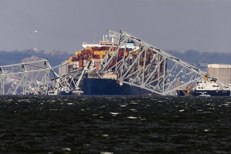 Baltimore Bridge Debris Removal Begins