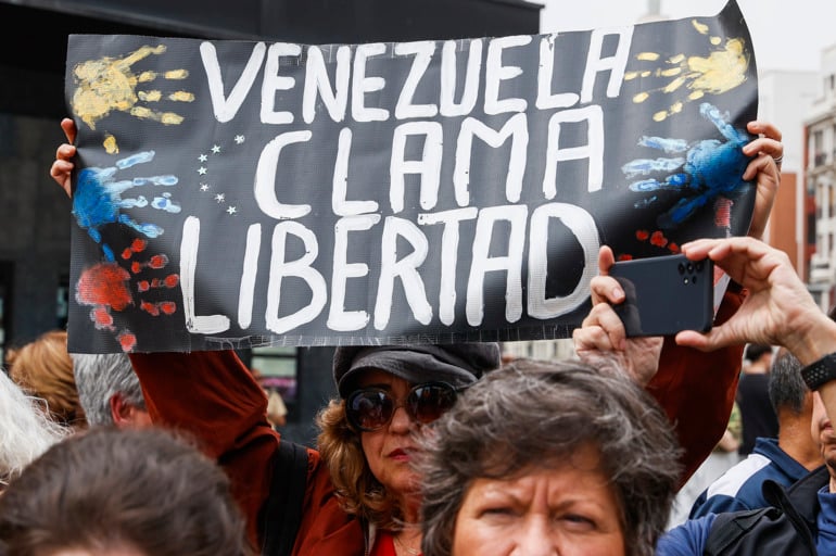 Venezuelans protest around the world against the “electoral blockade”