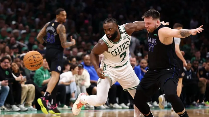 Boston Celtics took the first game of the NBA finals after dominating the Dallas Mavericks