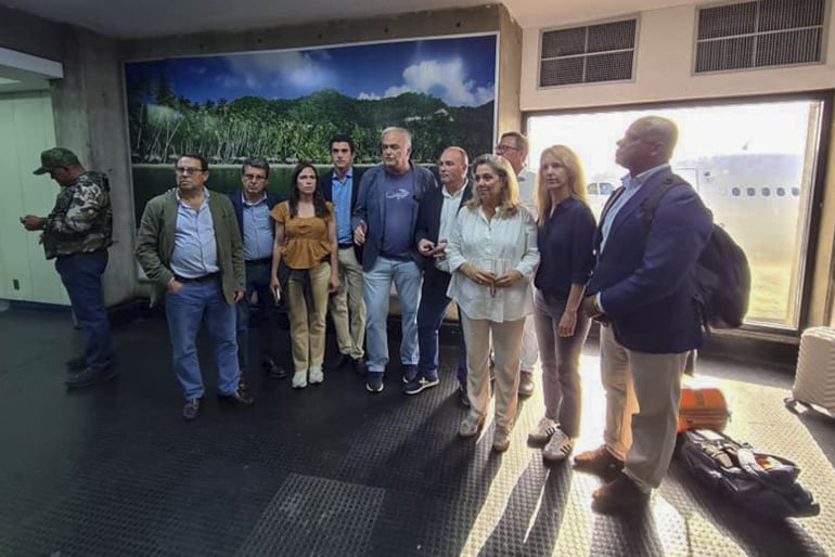 Spanish PP delegation that traveled to Venezuela was not allowed to enter the country