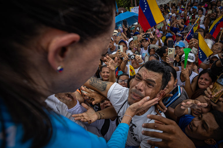 María Corina Machado assures that “fear is over” in Venezuela