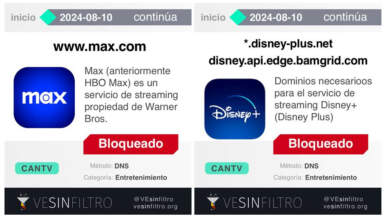 VE sin Filtro expuso que la censura ha llegado a plataformas de streaming / Foto: VE sin Filtro