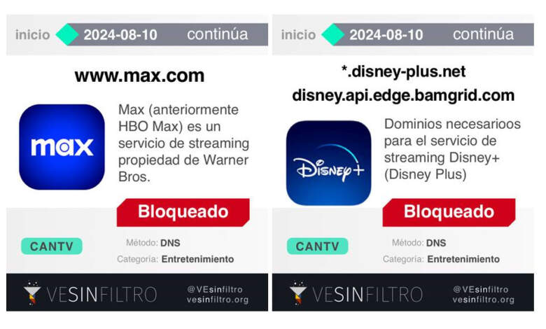 VE sin Filtro expuso que la censura ha llegado a plataformas de streaming / Foto: VE sin Filtro