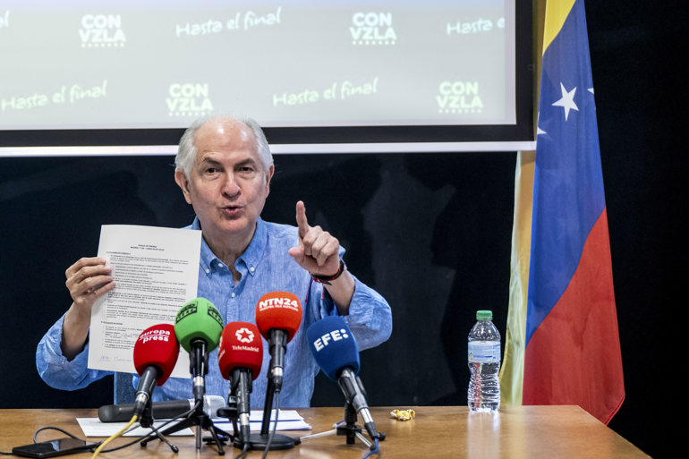 Ledezma: “International support paves the way for González Urrutia’s proclamation”